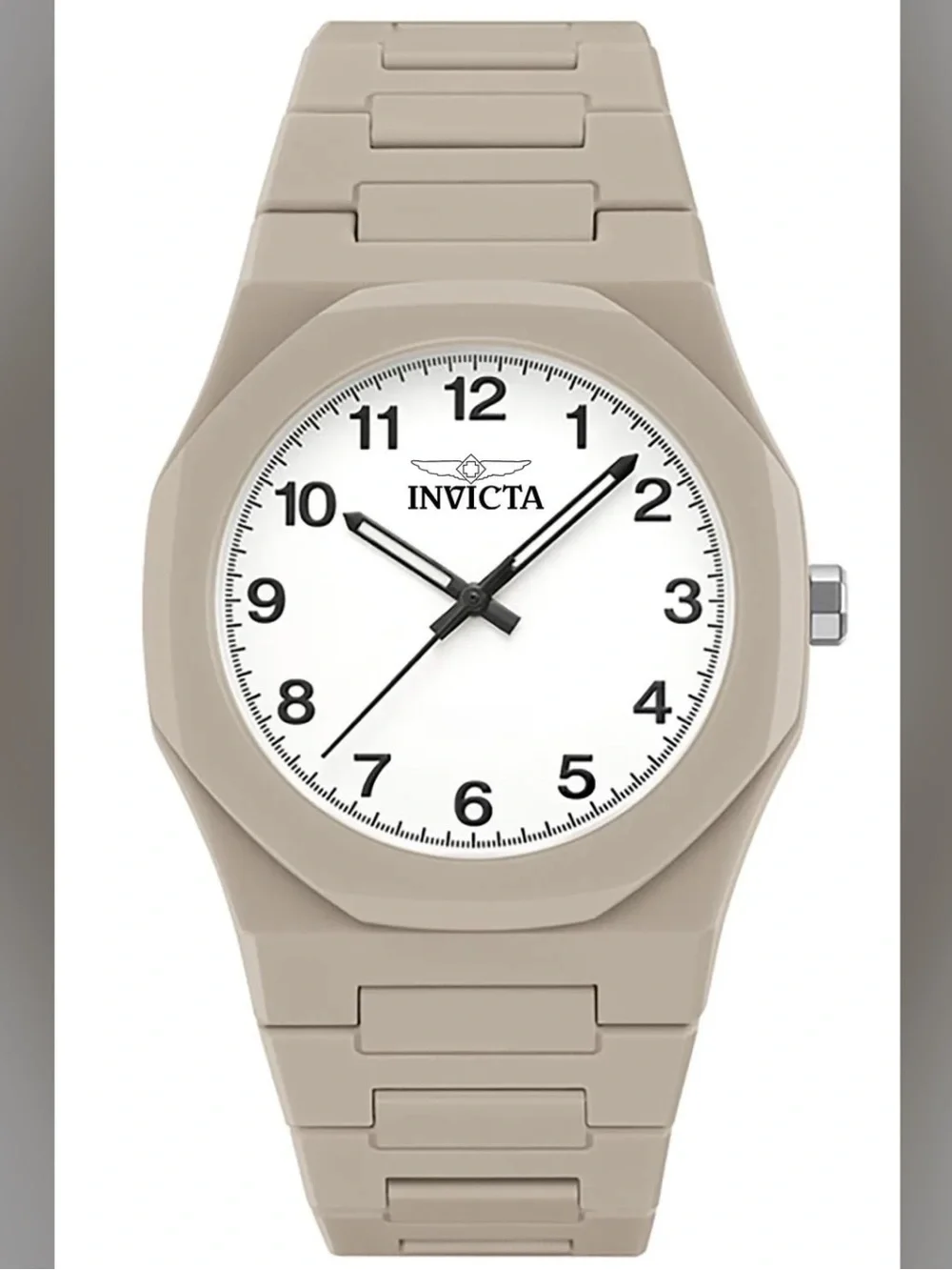 NEW Invicta Celestial Lady 40mm Apricot Tone Case White Metal Dial Apricot Band